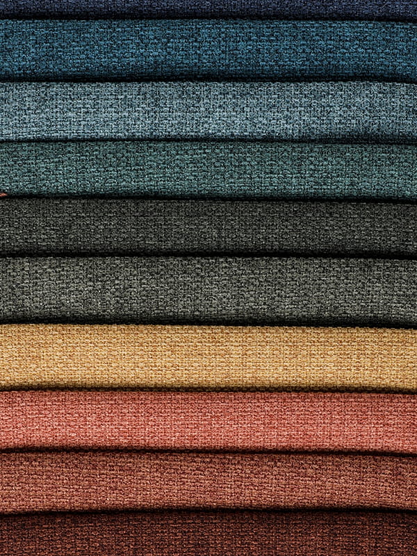 Polyester -Leinensofa tragen Stoff