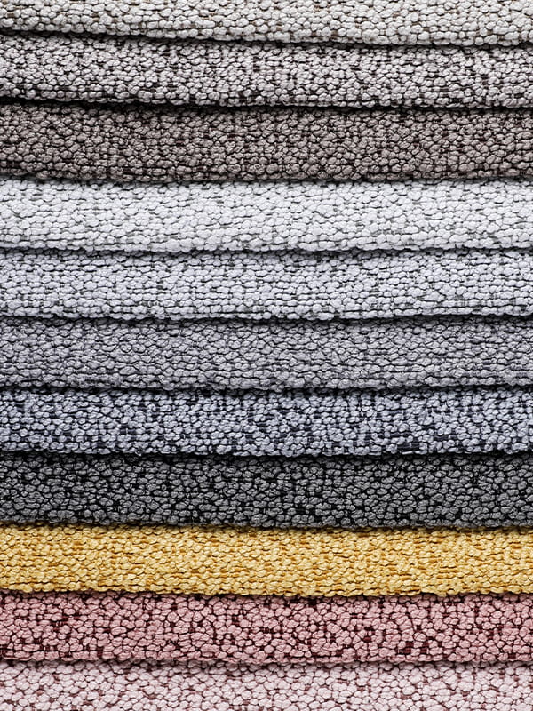 Emily Loop Garn Polyester und Leinensofa Stoffe