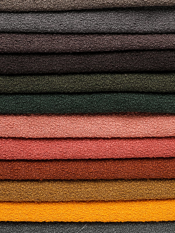 Geißblattschlauschleifengarnpolyester und Leinensofa Stoffe