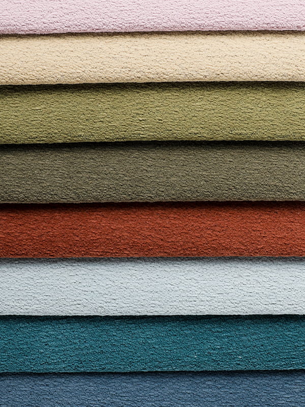 Schmidt -Sofa Chenille Stoff