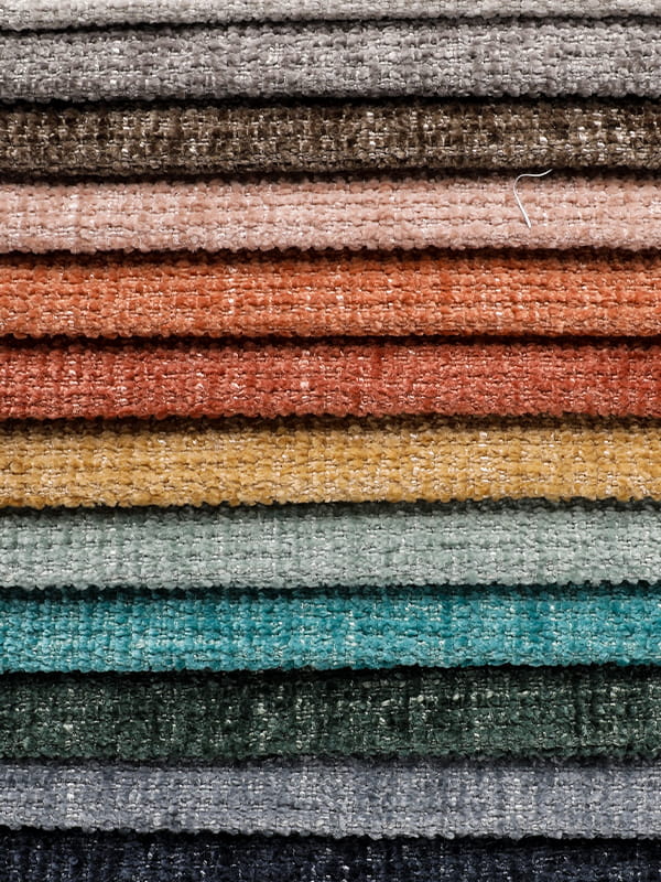 3D Cross Check -Sofa Chenille Stoffe