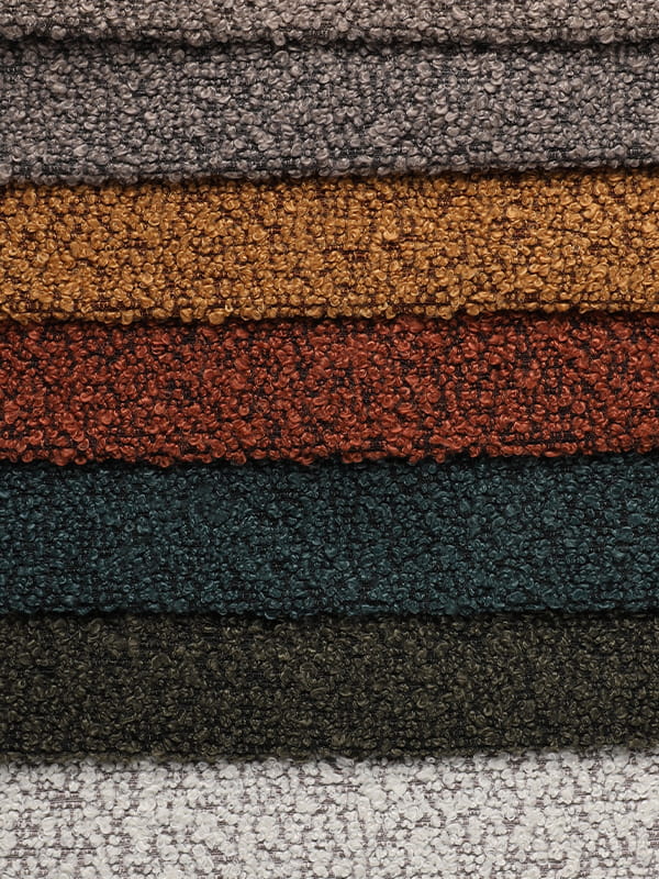 Heineken Loop Garn Polyester und Leinensofa Stoffe